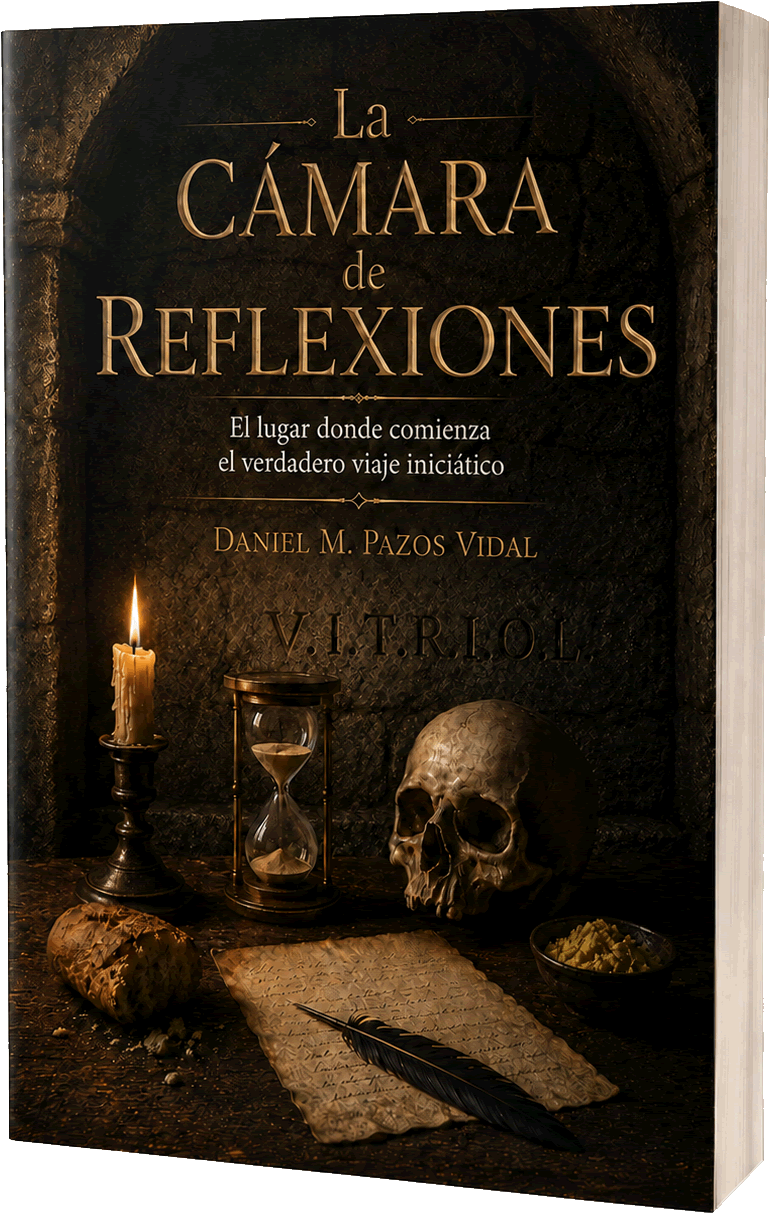 Portada del libro La Cámara de Reflexiones, de Daniel M. Pazos Vidal